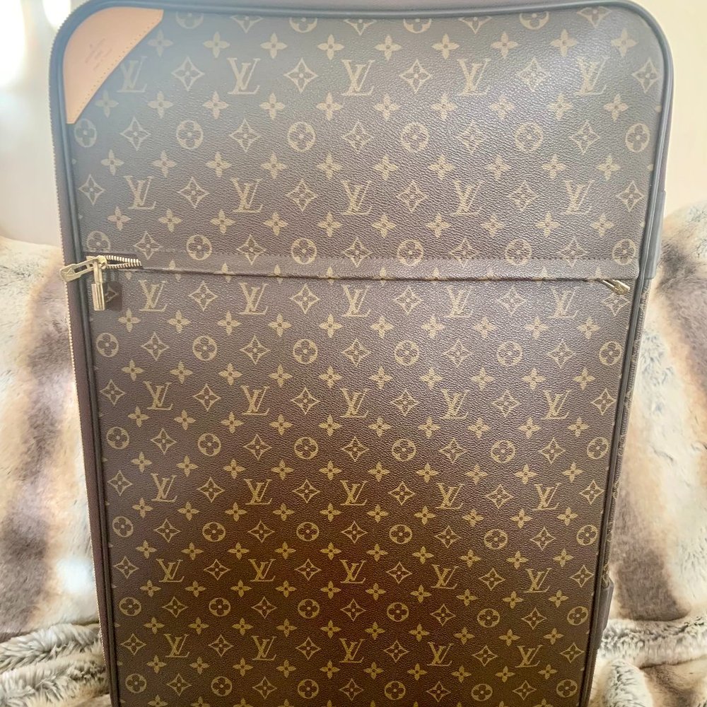 LOUIS VUITTON Monogram Canvas Pegase 65 Rolling Suitcase